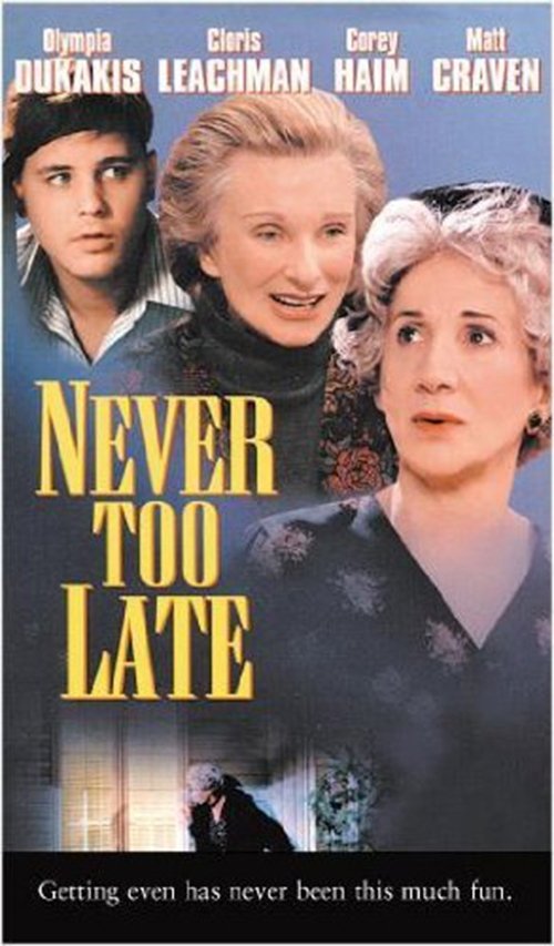 Movie poster for Never Too Late (1996)