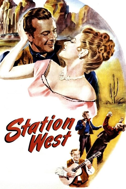 Movie poster for Station West (1948)
