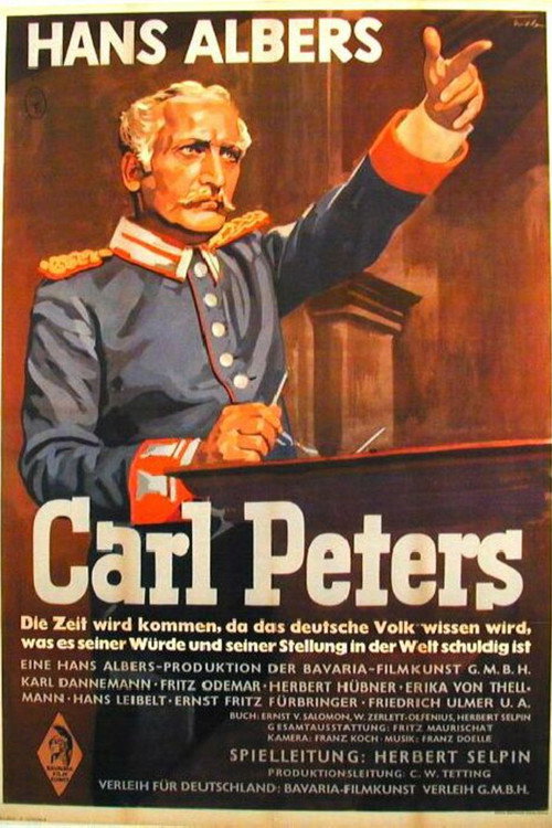 Movie poster for Carl Peters (1941)