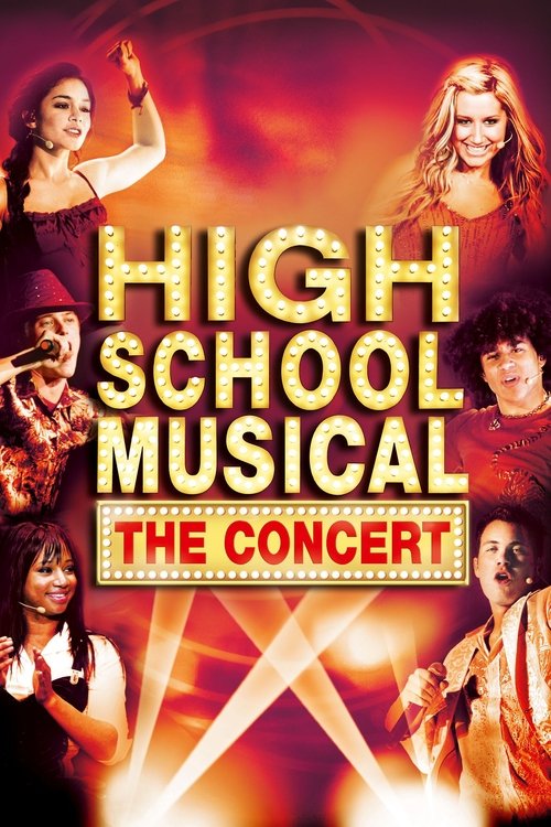 Movie poster for High School Musical: The Concert (2007)