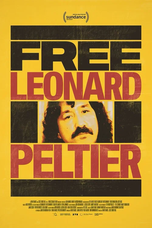 Movie poster for Free Leonard Peltier (2025)