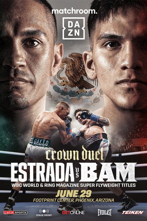 Movie poster for Juan Francisco Estrada vs. Jesse Rodriguez (2024)