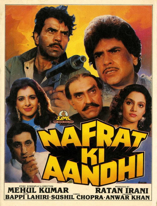 Movie poster for Nafrat Ki Aandhi (1989)