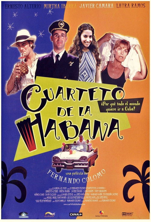 Movie poster for Havana Quartet (1999)