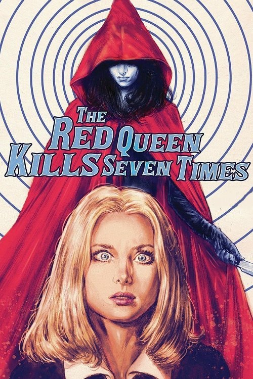 Movie poster for The Red Queen Kills Seven Times (1972)