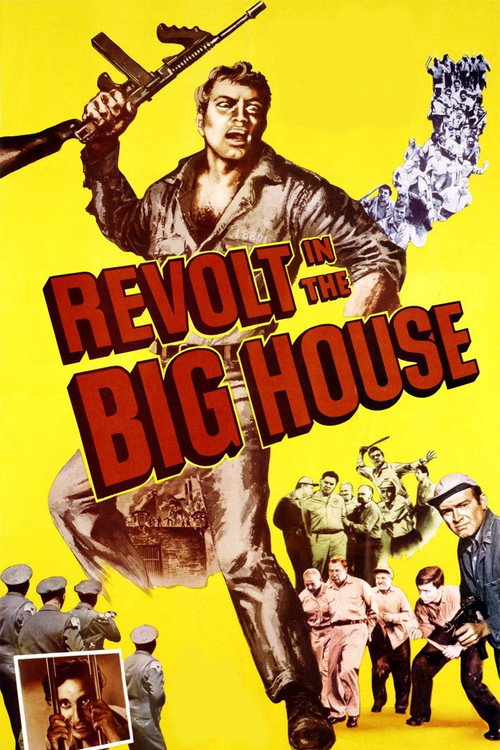Movie poster for Revolt in the Big House (1958)