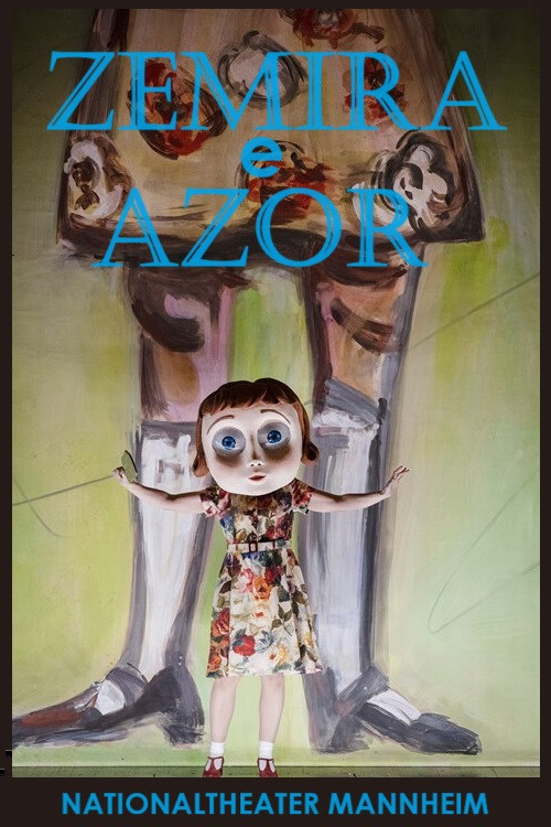 Movie poster for Zemira e Azor - Nationaltheater Mannheim (2023)