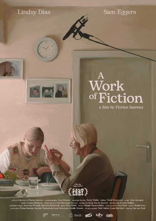Movie poster for A Work of Fiction (2023)