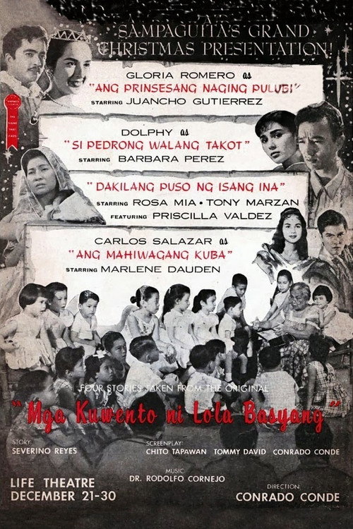 Movie poster for Mga Kuwento ni Lola Basyang (1958)