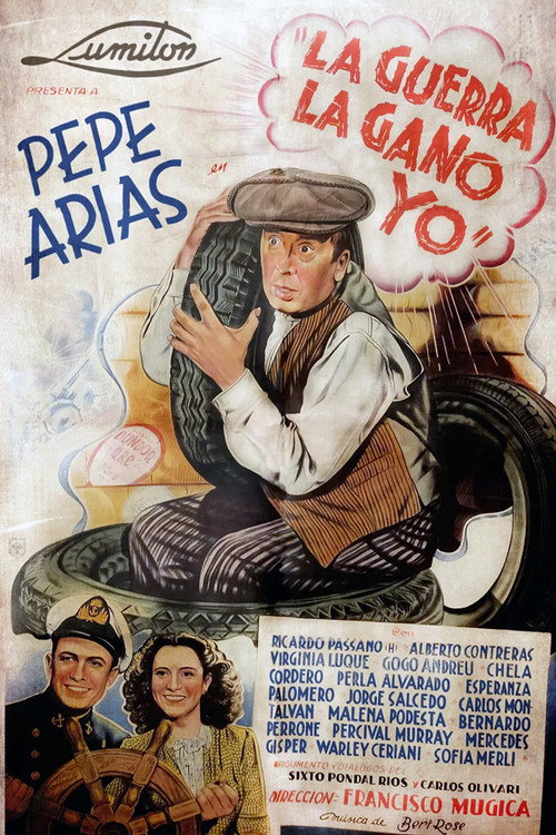 Movie poster for La guerra la gano yo (1943)