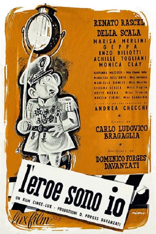 Movie poster for L'eroe sono io (1952)