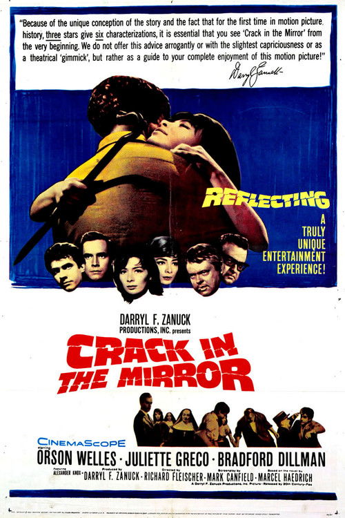 Movie poster for Crack in the Mirror (1960)
