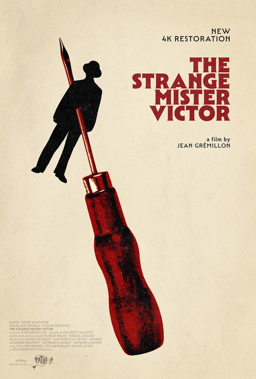 Movie poster for The Strange Monsieur Victor (1938)
