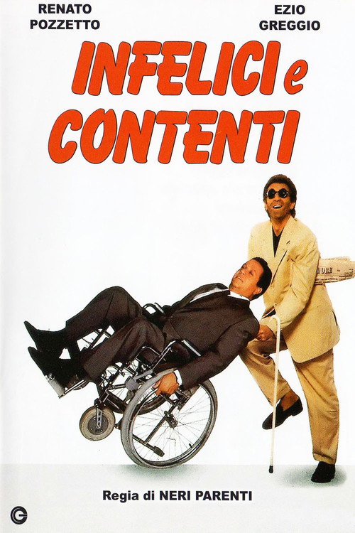 Movie poster for Infelici e contenti (1992)