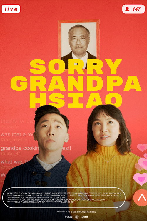 Movie poster for Sorry Grandpa Hsiao (2023)