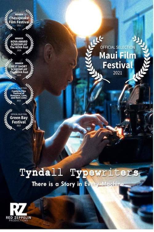 Movie poster for Tyndall Typewriters (2021)
