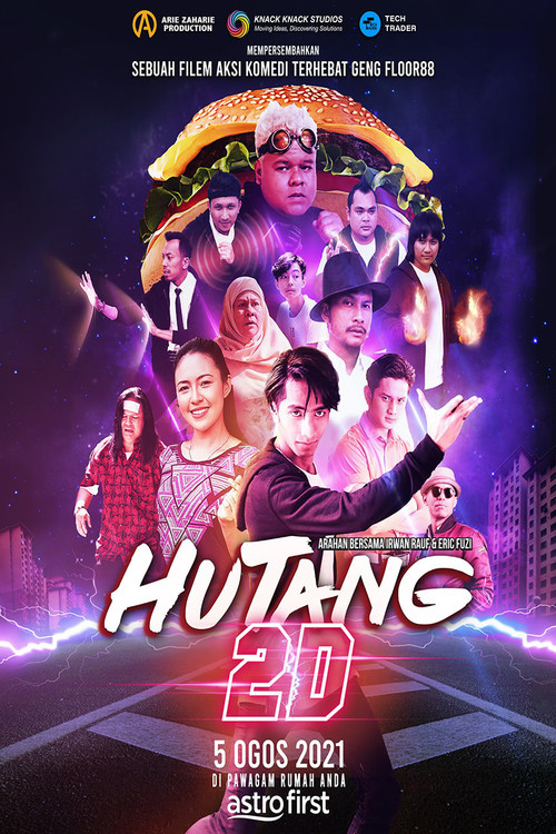 Movie poster for Hutang 2D (2021)