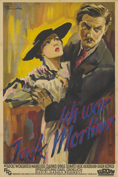 Movie poster for I Was Jack Mortimer (1935)