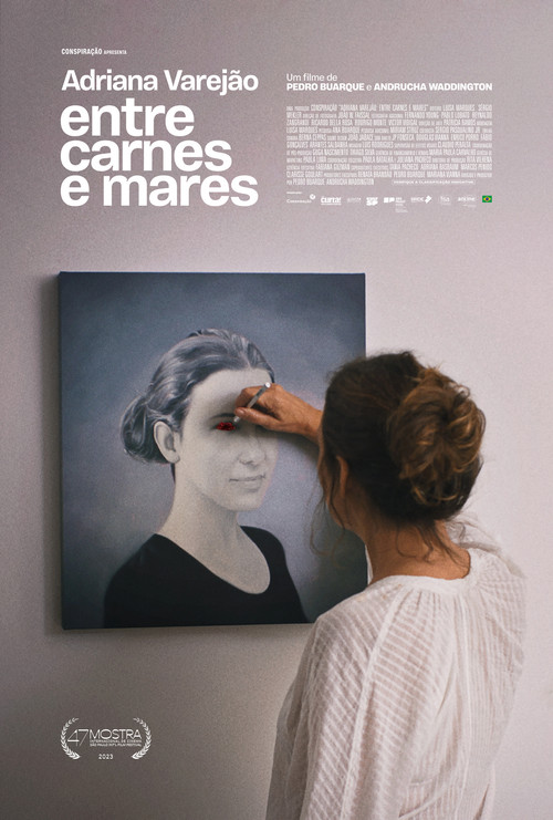 Movie poster for Adriana Varejão: Between Flesh and Oceans (2023)