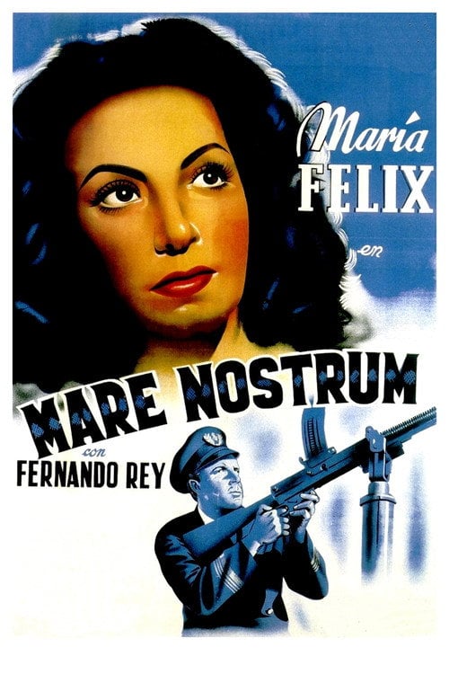Movie poster for Mare nostrum (1948)