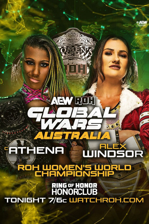 Movie poster for AEW ROH Global Wars Australia (2025)