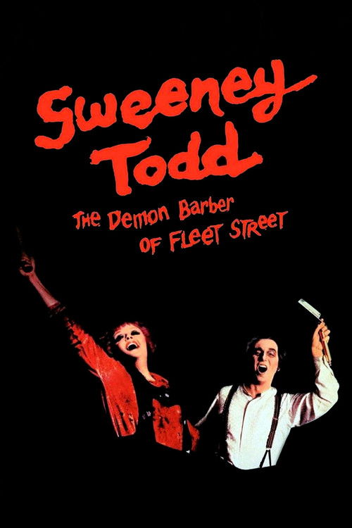 Movie poster for Sweeney Todd: The Demon Barber of Fleet Street (1982)