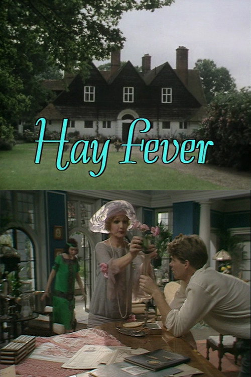 Movie poster for Hay Fever (1984)