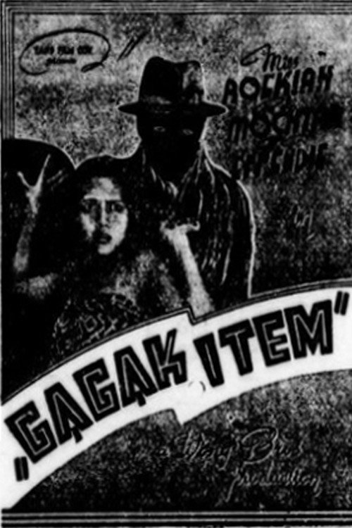 Movie poster for Gagak Item (1939)