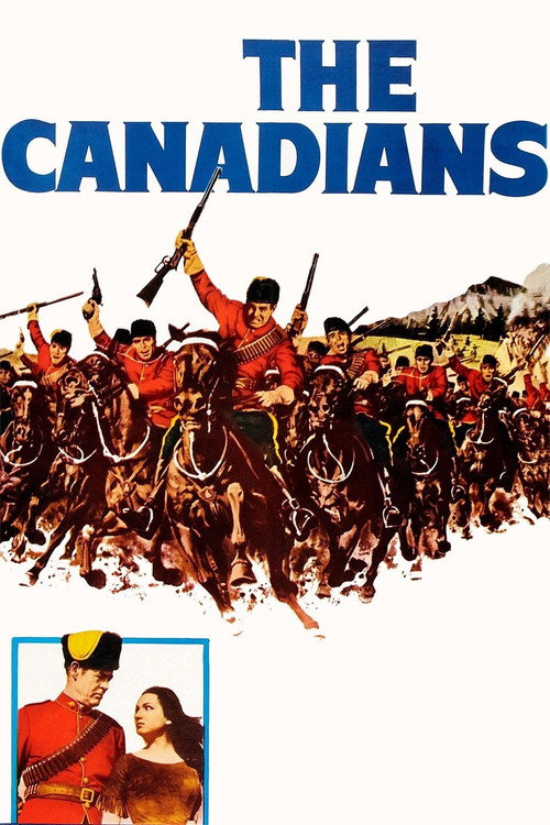 Movie poster for The Canadians (1961)