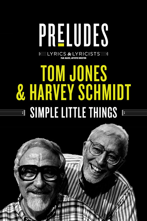 Movie poster for Tom Jones & Harvey Schmidt: Simple Little Things (2020)