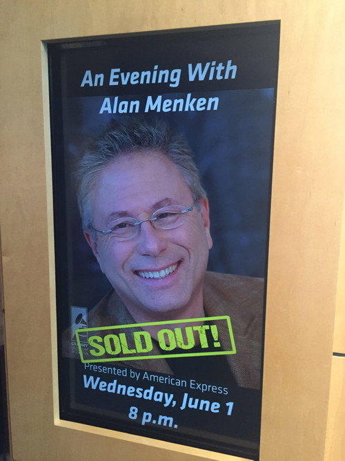 Movie poster for An Evening with Alan Menken (2020)