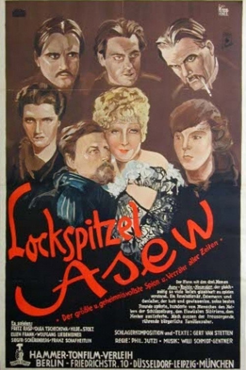 Movie poster for Lockspitzel Asew (1935)