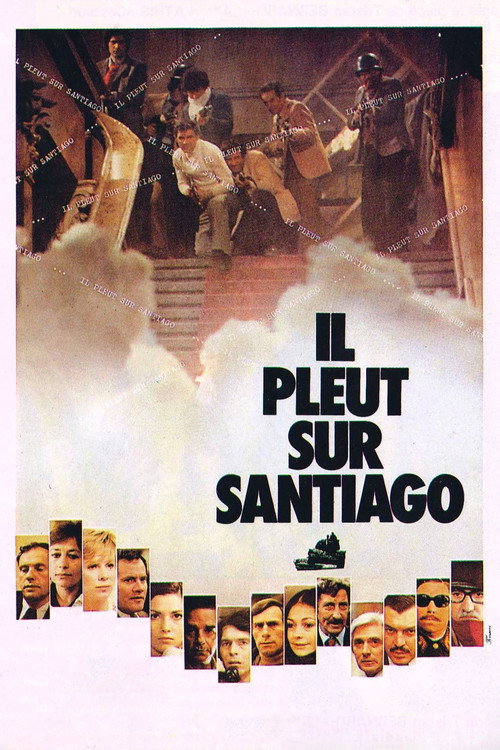 Movie poster for Rain over Santiago (1975)
