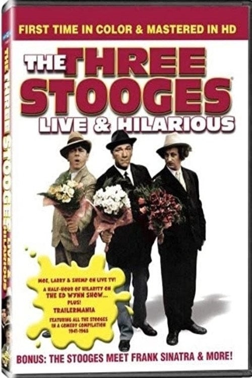 Movie poster for The Three Stooges: Live and Hilarious (1941)
