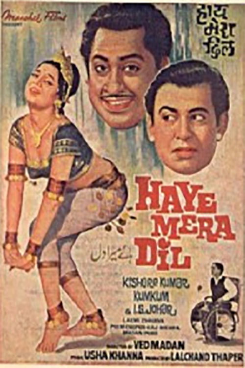 Movie poster for Haye Mera Dil (1968)