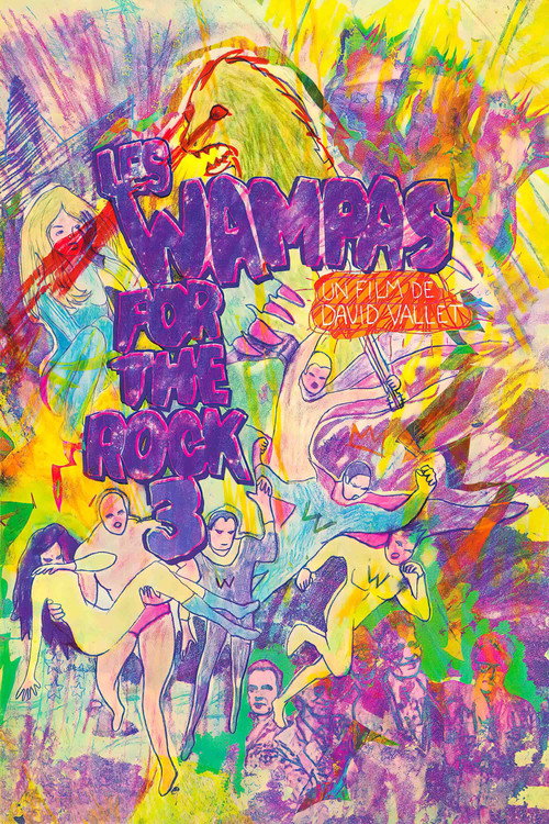 Movie poster for Les Wampas : For the rock 3 (2015)