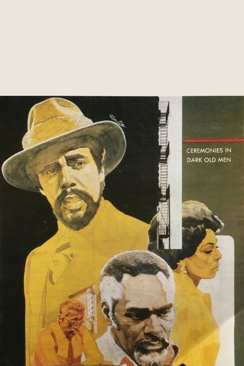 Movie poster for Ceremonies in Dark Old Men (1975)