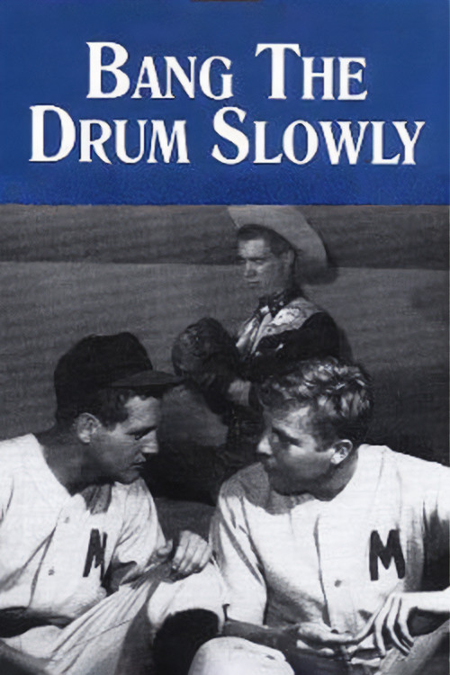 Movie poster for Bang the Drum Slowly (1956)