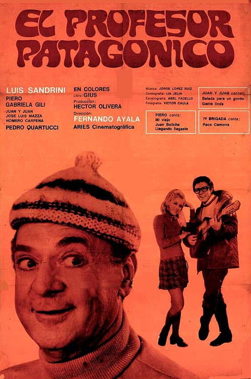 Movie poster for The Patagonic Teacher (1970)