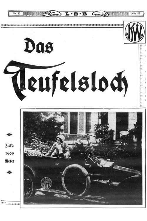 Movie poster for Das Teufelsloch (1913)