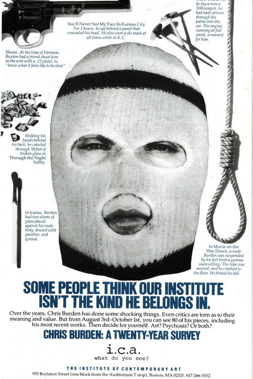 Movie poster for A Twenty-Year Survey, Newport Harbor Art Museum (1988)