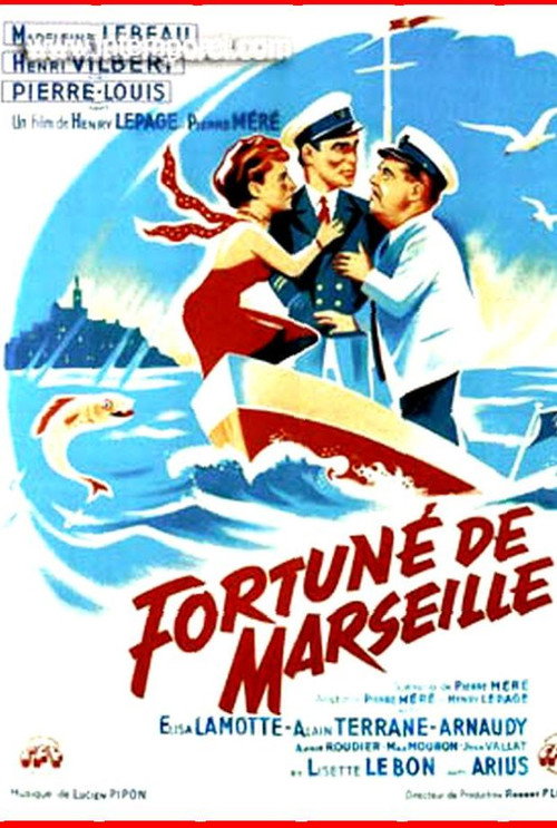Movie poster for Fortuné de Marseille (1952)