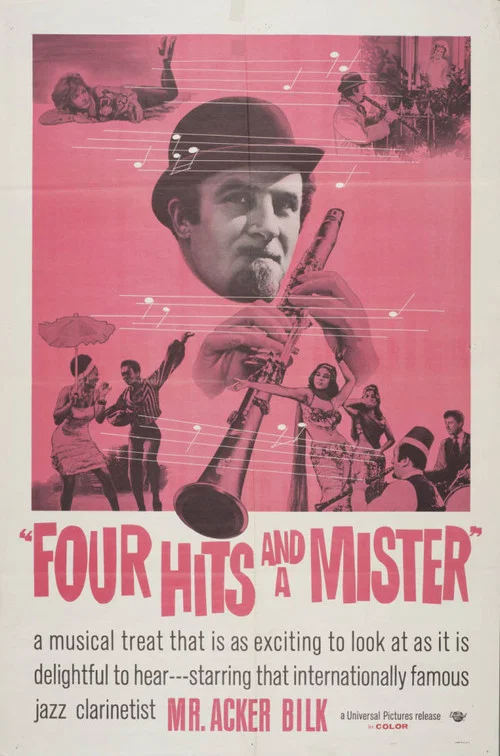 Movie poster for Four Hits and a Mister (1962)