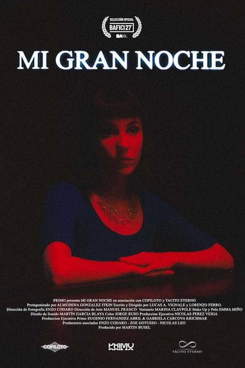Movie poster for Mi gran noche (2026)