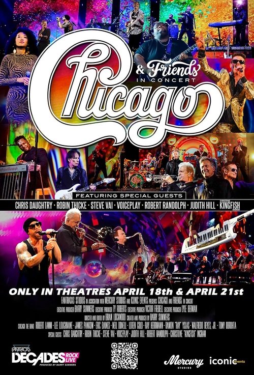 Movie poster for Chicago & Friends: Live At 55 (2024)