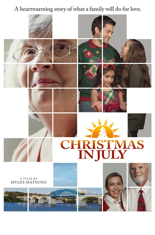 Movie poster for Christmas in July (2021)