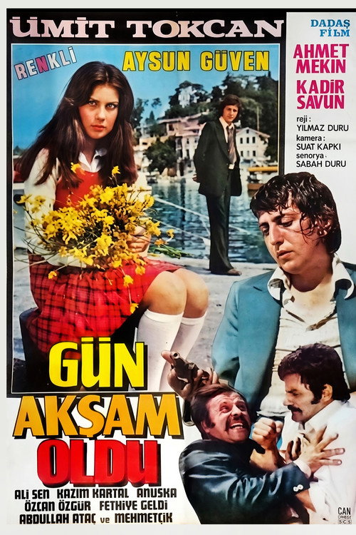Movie poster for Gün Akşam Oldu (1974)