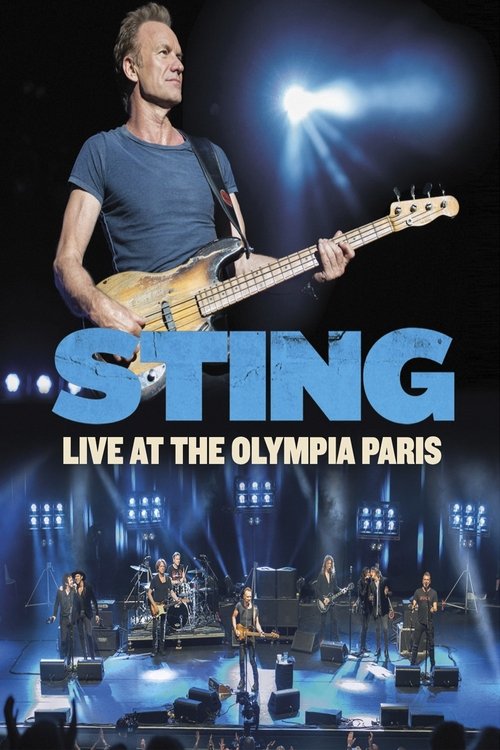 Movie poster for Sting: Live at the Olympia Paris (2017)