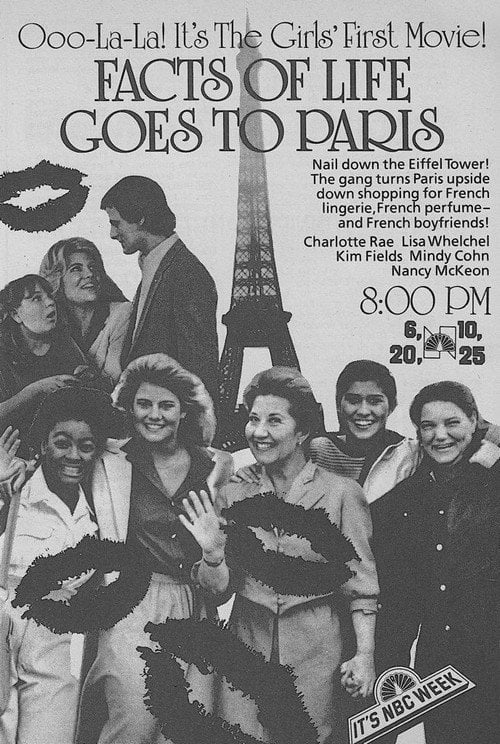 Movie poster for The Facts of Life Goes to Paris (1982)