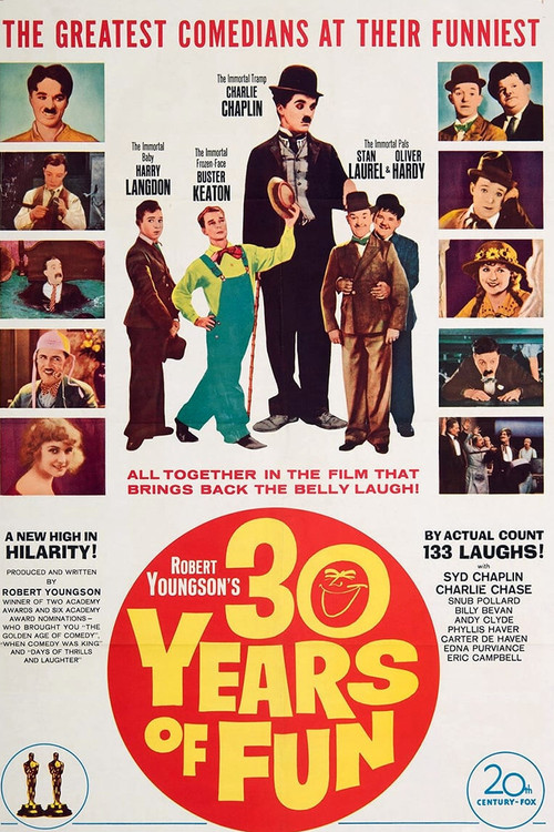 Movie poster for 30 Years of Fun (1963)